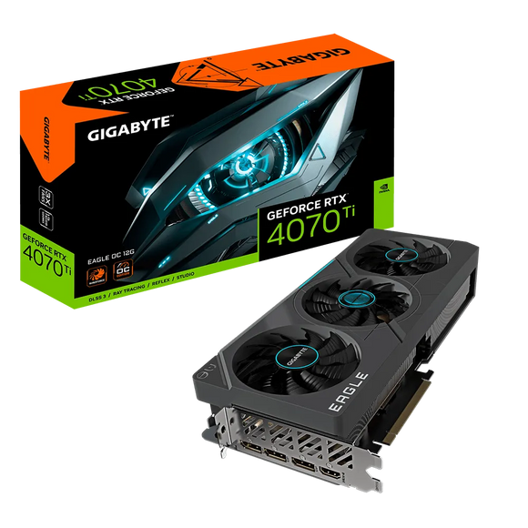 GIGABYTE GEFORCE RTX 4070 TI EAGLE OC 12G GRAPHICS CARD